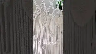Macrame Leaves Curtains ✨