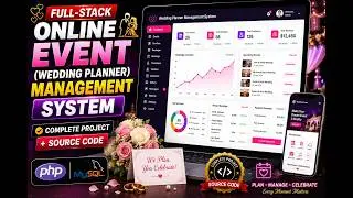Online Wedding Planner System | Full-Stack Event Planning Web App