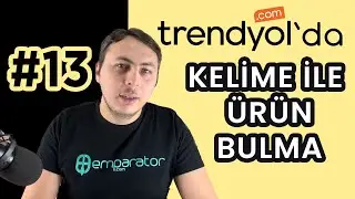 Trendyol'da Kelimelerden Ürün Bulmak