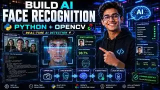 Build Real-Time Face Recognition System using Python | OpenCV + AI Explained