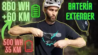 I almost doubled my e-bike's range ⚡️ Let me explain how I did it 🧐 Battery extender