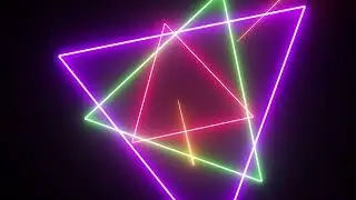 Abstract Neon Tunnel Loops | VFX Motion Graphics | DJ Background #vjloops #motiongraphics #dj #neon