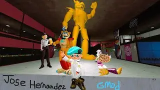 (Splatoon X FNAF Seurity Breach) Squid meet FNAF (GMOD animation)