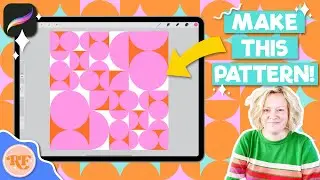 How to Make a Geometric Circle Pattern In Procreate