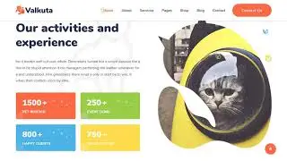 Valkuta - Pet WordPress Theme