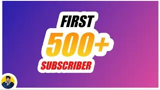 MY FIRST 500 SUBSCRIBERS😊😊😊
