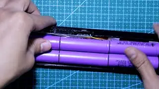 How to open laptop battery without damaging 18650 Cells and controller