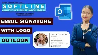 How to Create Email Signature with Logo in Outlook | Step-by-Step by Chahat Ma'am