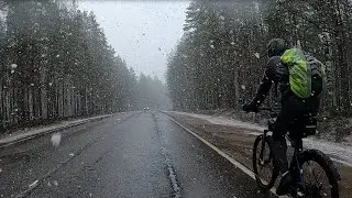 ВЕЛО Первомайский epic fail со снегом, дождём и поломками
