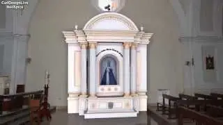 Church Altar Design 3D / Chapel Church 3D