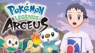 Pokemon Legends Arceus PART 1 Gameplay Walkthrough (No Commentary)