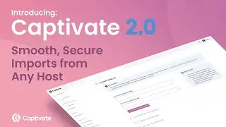 Importing a Podcast to Captivate | Captivate Podcast Hosting Tutorial
