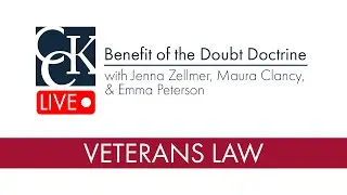 VA Benefit of the Doubt Doctrine