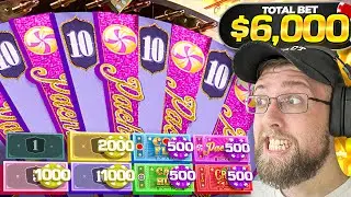 WE BET ON EVERYTHING EXCEPT 1X ON CRAZY TIME! (BIG BETS)