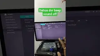 dahua dvr beep sound off