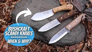 Why Scandi Bushcraft Knives Rock? And Why They Don't/Joker Knives