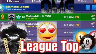 League Top :  8 Ball Pool 😍👍❤️ #8ballpool #league #top
