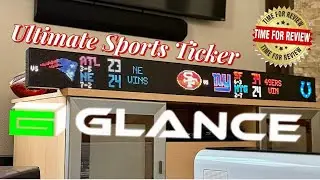 Glance LED Sports Ticker Review 