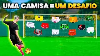 CADA CAMISA DE TIME, DESBLOQUEIA UM DESAFIO EXTREMO!