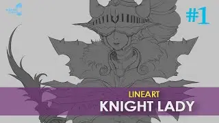 Speedraw PART 1/2 -  Knight Lady