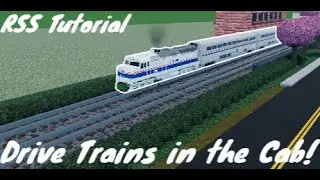 How to Drive Trains in the Cab in RO-Scale Sandbox
