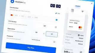 05 AceCoinPay Form Design HTML/CSS/SCSS Tutorial