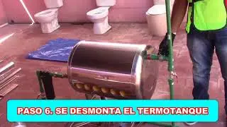 MANTENIMIENTO A UN CALENTADOR SOLAR