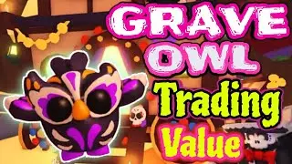 GRAVE OWL TRADING VALUE IN ADOPT ME! #graveowltradingvalue