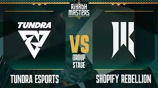 Tundra Esports vs. Shopify Rebellion // Riyadh Masters 2023 – Day 6 – Group Stagerts vs. TSM
