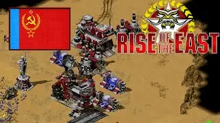 Rise of the east 3.0 Russia gameplay Generals in red alert 2