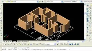 3D WALL IN AUTOCAD