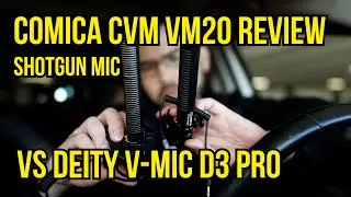 Comica CVM VM20 REVIEW vs Deity V-Mic D3 Pro Shotgun Mic 