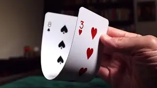 Long Card Magic Trick Demo, Funny Surprise Ending, Easy to Do
