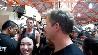 Chef Gordon Ramsay in Singapore for Hawker Heroes