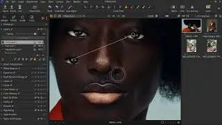Skin Retouching:  Retouching With CAPTURE ONE - Tools & Tabs: [Class 2 A]