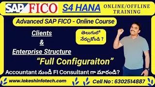 Clients and Enterprise Structure Configuration in SAP FICO S/4HANA