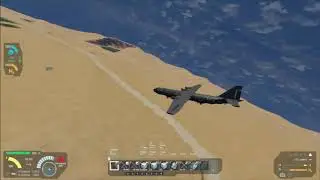 Space Engineers - 4prop passenger plane - Custom Control Surfaces