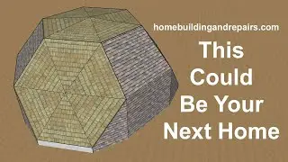 This Could Be The Easiest And Simplest Dome Home Design Available - No Complicated Math Here