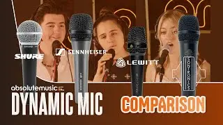 Dynamic Microphone Comparison: SHURE, SENNHEISER, SONTRONICS & LEWITT