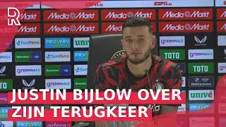 Justin BIJLOW over zijn TERUGKEER en de gewonnen TOPPER tegen AZ