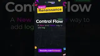 Control Flow Statement  |  Angular’s renaissance  by @uxtrendz #short (2023)