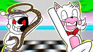 Moon Tries To Kidnap Funtime Foxy In Minecraft FNAF