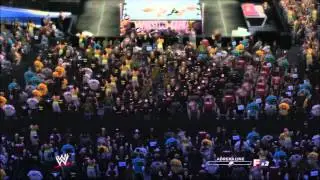 WWE2k14 How to get in the crowd (Hard way)