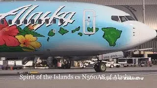 Spirit of the islands cs N560AS of Alaska