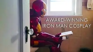 Realistic Iron Man Suit with Moving Parts and Lasers