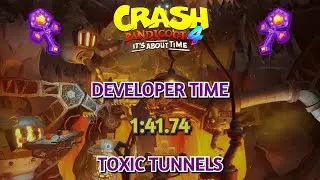 Crash 4 Developer Times: Toxic Tunnels In 