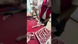 Баранина пистолетики. Правильная нарезка