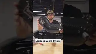 Supra intake makes crazy turbo noise!
