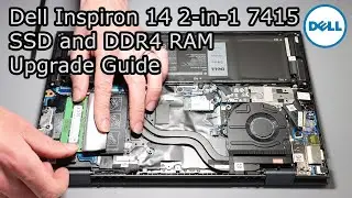 Dell Inspiron 14 2-in-1 7415 SSD and RAM Upgrade Guide