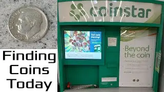 Finding Coins at Coinstar Machine - How Much Did I Find?